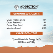 Addiction Wild Kangaroo Dry Dog Food & Meaty Bites Dog Treats Bundle