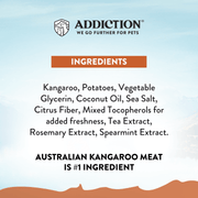 Addiction Meaty Bites Dog Treats Variety Bundle
