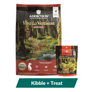 Addiction Viva La Venison Dog Food & Treats Bundle