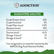 Addiction Zen Vegetarian Dog Food & Vegan Treats Bundle