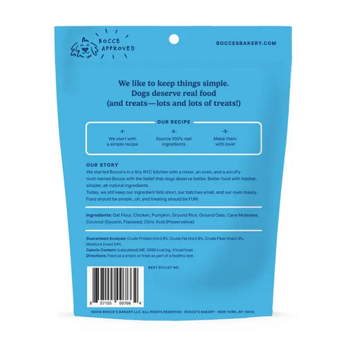 Bocce's Bakery Sunday Roast Training Bites Dog Treats 6oz available at Pristine Pet Supply - image 2