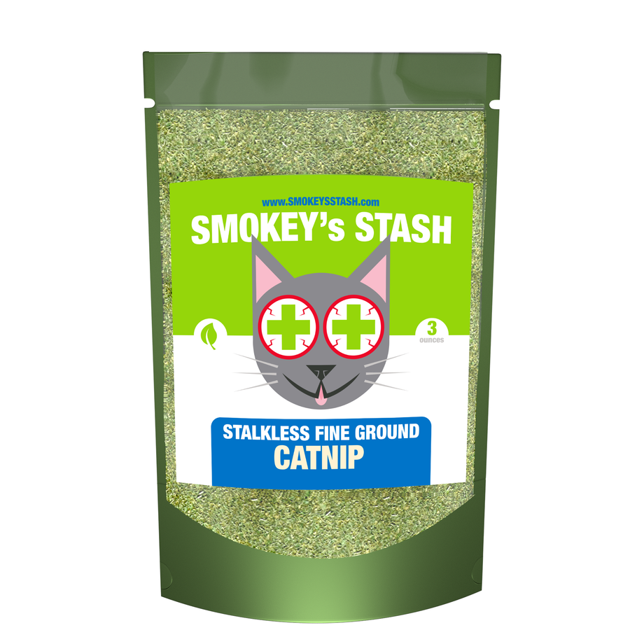 Smokey's Stash Stalkless Ground Catnip – 3 oz by Smokey's Stash