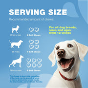 Chewia Dog Calming Soft Chews with Melatonin & Valerian Root