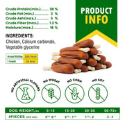 Beloved Pets Calcium Bones with Chicken Dog Chews – 10.6 oz