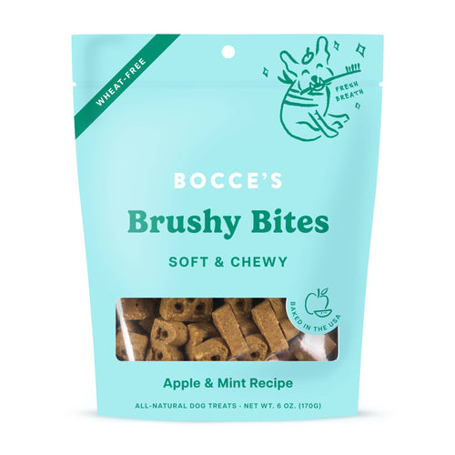 Bocce's Bakery Dailies Brushy Bites Soft & Chewy Treats 6oz by Bocce's Bakery - cat treat