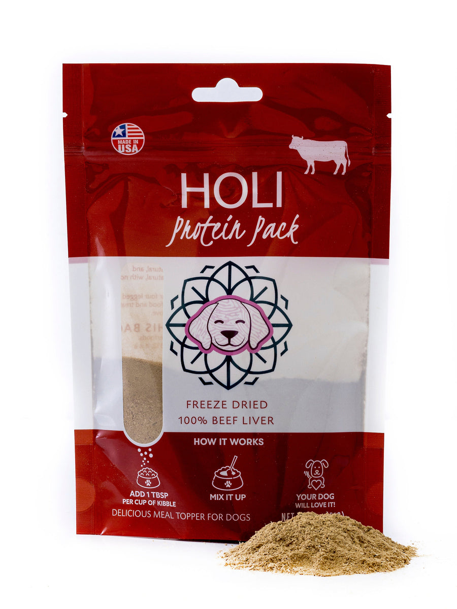Beef Liver Dog Food Topper - Freeze Dried - Single Ingredient - Pristine Pet Supply
