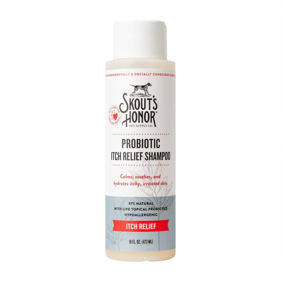 Skout's Honor Probiotic Shampoo Conditioner Itch Relief 16oz by Skout's Honor - pet shampoo