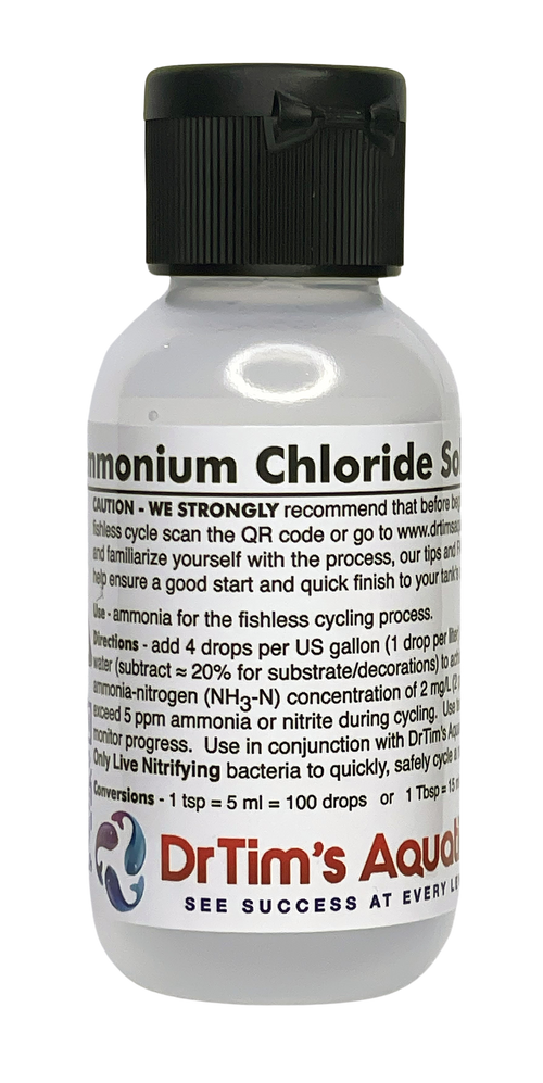 Ammonium Chloride Solution for Fishless Cycling