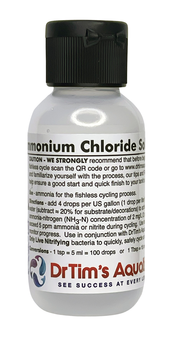 Ammonium Chloride Solution for Fishless Cycling
