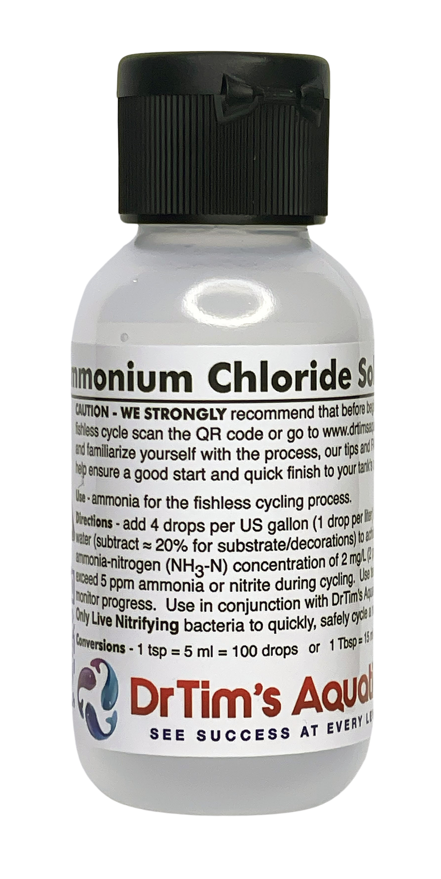 Ammonium Chloride Solution for Fishless Cycling