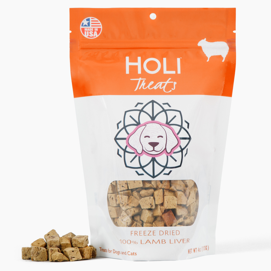 Lamb Liver Dog Treats - Freeze Dried - Single Ingredient - Pristine Pet Supply