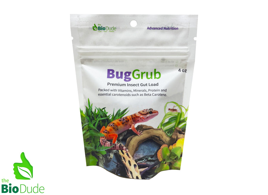 The Bio Dude Bug Grub Reptile Feeder Insect Gutload