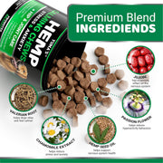 Yuma's Hemp Calming Soft Chews for Dogs – 170 Count, Beef Flavor