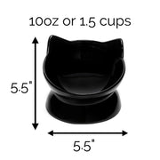 PARK LIFE DESIGNS Oscar Tilt Cat Dish