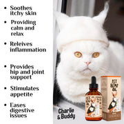 Hemp Oil for Dogs & Cats – Skin, Coat & Joint Support