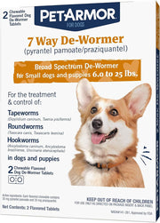 PetArmor Dog Dewormer – 7 Way Chewables & Sure Shot 2X Liquid