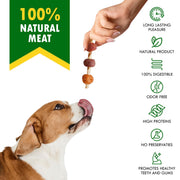 Beloved Pets Chicken & Duck Rawhide Kebab Dog Chews – 10.6 oz