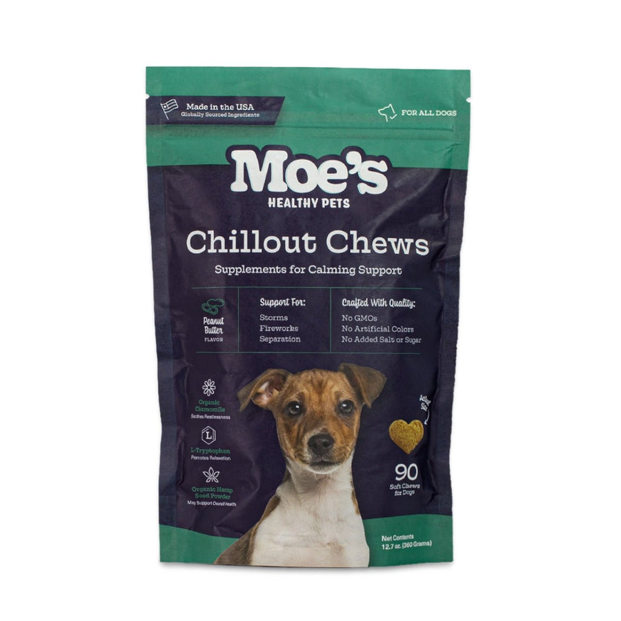 Moe's Healthy Pets Chillout Calming Soft Chews for Dogs
