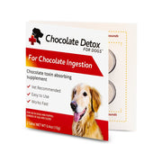 Chocolate Detox for Dogs Toxin-Absorbing Tablets, 2 Count