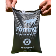 compostable plant-based dog poop bags + bamboo dispenser - Pristine Pet Supply