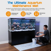 Flipper Waterproof Aquarium Splash Mat – 48 x 31 Inch available at Pristine Pet Supply - image 2