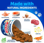 Glucosamine for Dogs Hip & Joint Chews Arthritis Support