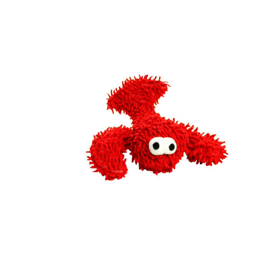 Mighty Jr Microfiber Ball Lobster, Durable, Squeaky Dog Toy by Mighty - dog toy