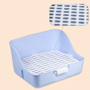 Small Pet Corner Litter Box – Potty Trainer for Rabbits, Guinea Pigs & Ferrets