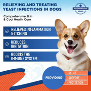 Beloved Pets Skin & Ear Supplement Drops for Dogs