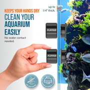Flipper Pico 2-in-1 Magnetic Aquarium Cleaner – Black available at Pristine Pet Supply - image 5