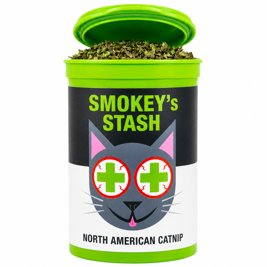 Smokey's Stash OG Puss Organic Catnip Pop-Top by Smokey's Stash