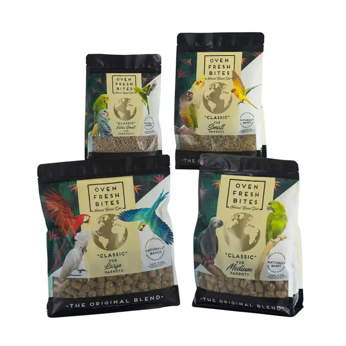 Complete Bird Diet Pouches - Oven Fresh Bites