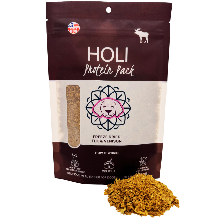 Elk/Venison Dog Food Topper - Pristine Pet Supply