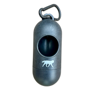 bamboo poop bag dispenser + compostable roll