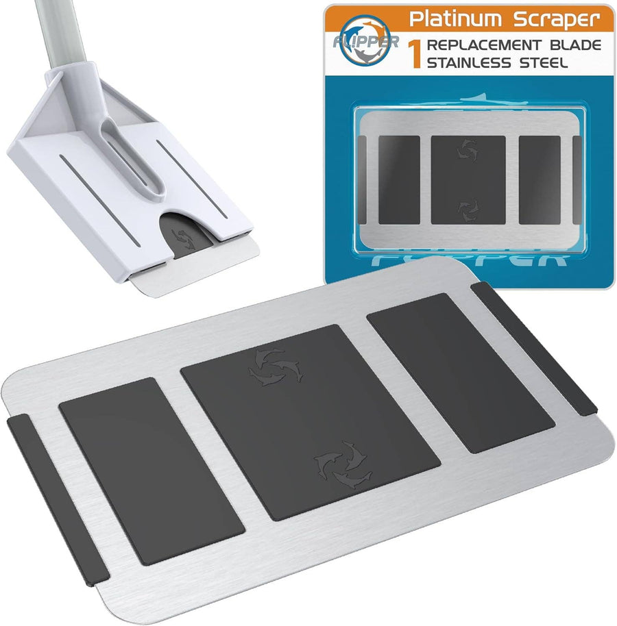 Flipper Platinum Stainless Steel Scraper Blade by Flipper