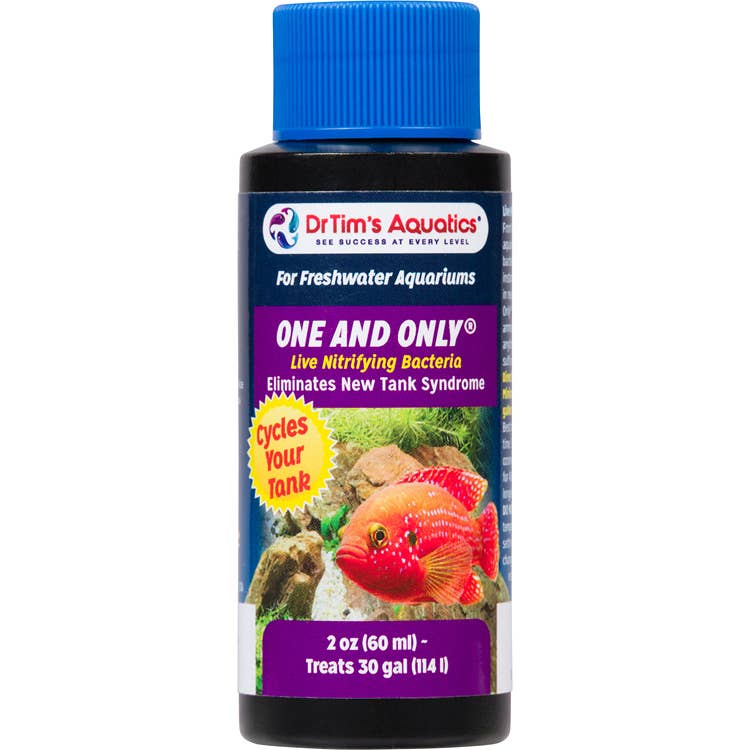 Freshwater One & Only Live Nitrifying Bacteria – 30 Gal