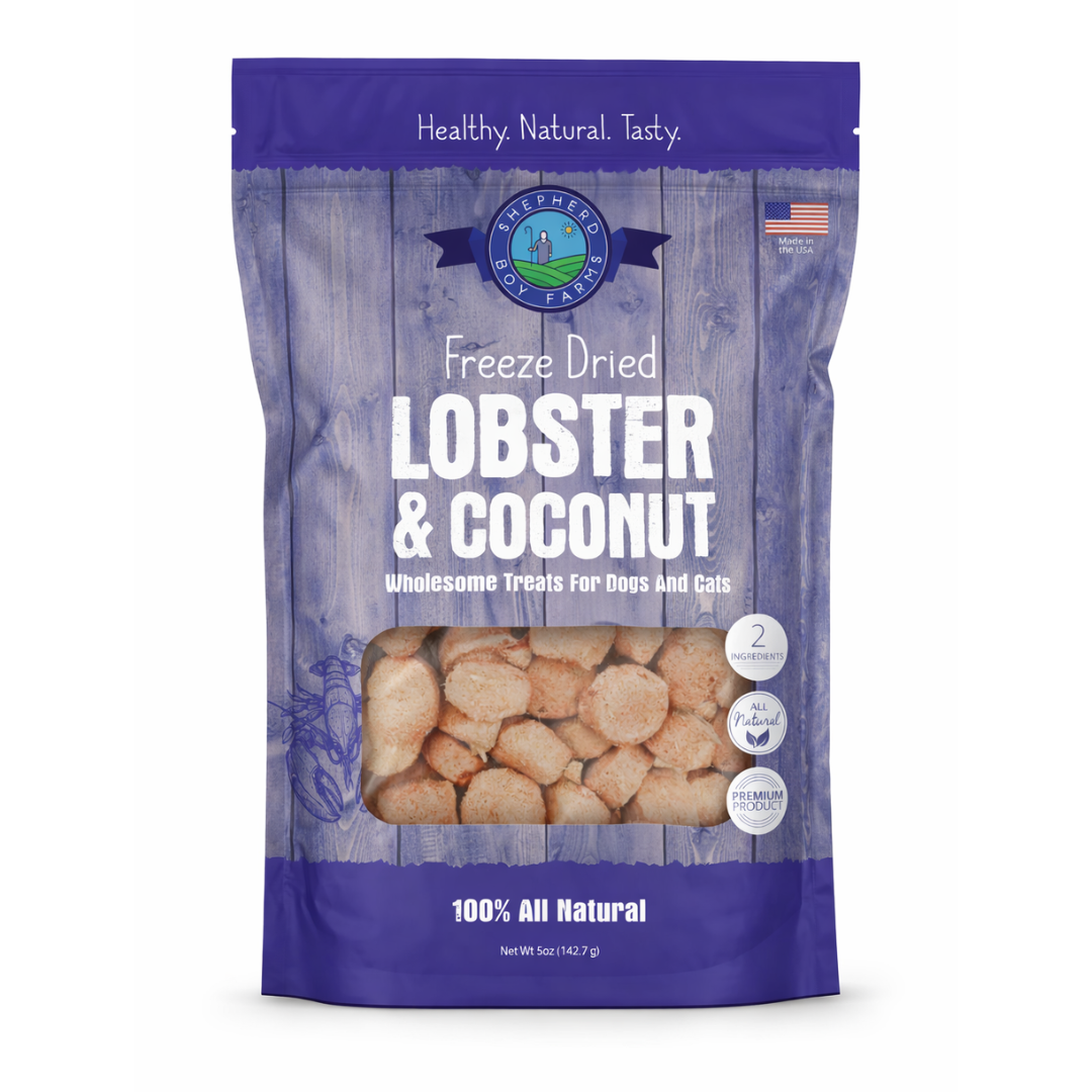 Lobster & Coconut Freeze-Dried Pet Treats - 2 oz