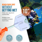 Flipper Platinum Aquarium Hand Scraper – 10 Inch available at Pristine Pet Supply - image 4