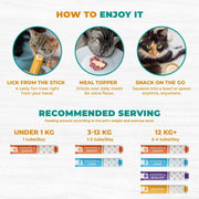 Beloved Pets Chicken Mix Creamy Lickable Treats for Cats & Dogs – 20 Tubes