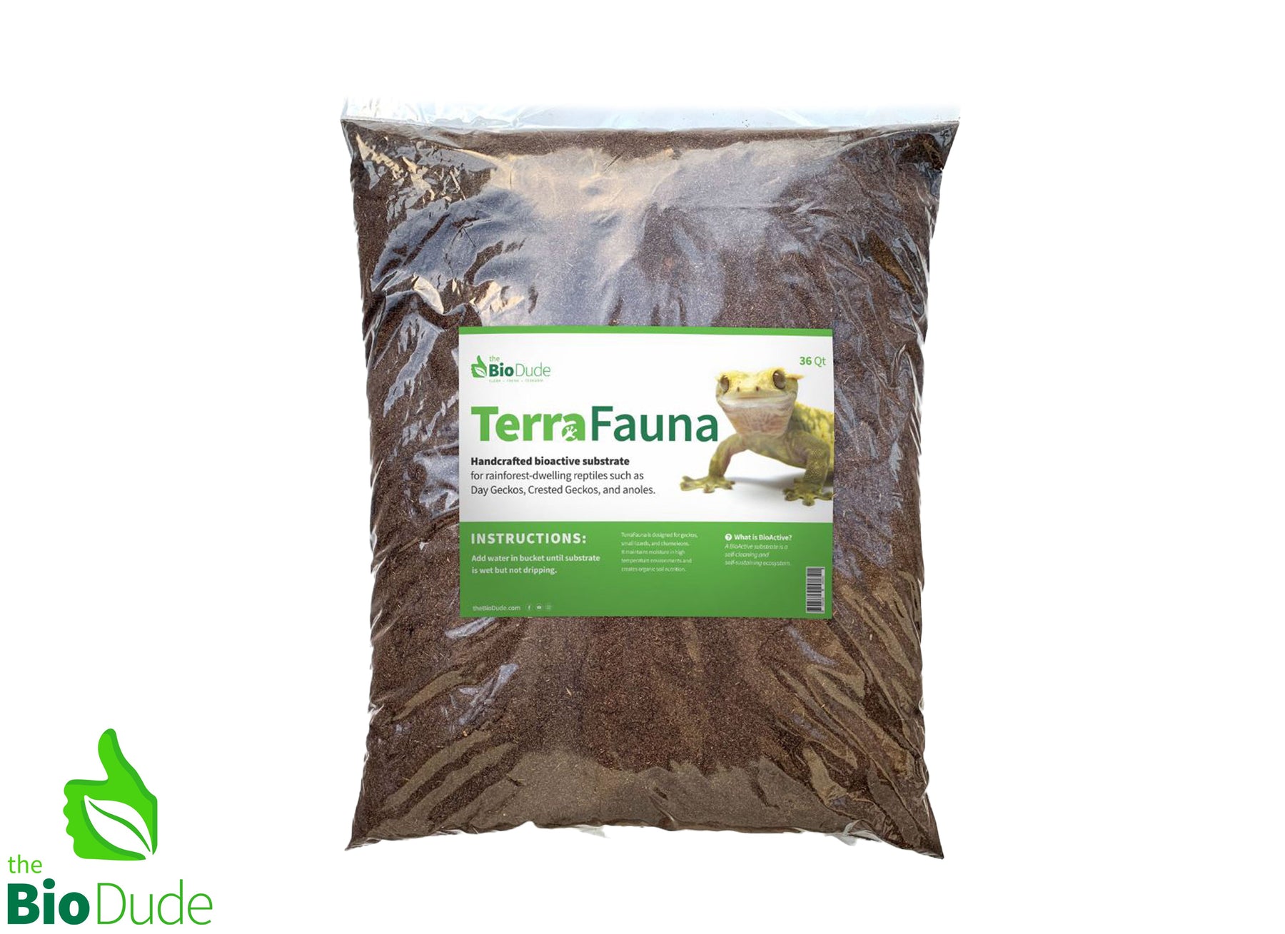 The Bio Dude Terra Fauna Bioactive Substrate – 36 qt