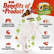 Charlie & Buddy Hemp Joint Support Soft Chews for Dogs – 120 Count