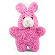 Jeffers Animal Fuzzies Plush Squeaker Dog Toys