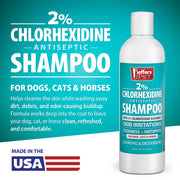Jeffers Medicated 2% Chlorhexidine Shampoo for Dogs, Cats & Horses - Pristine Pet Supply