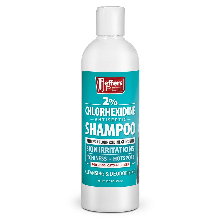 Jeffers Medicated 2% Chlorhexidine Shampoo for Dogs, Cats & Horses - Pristine Pet Supply