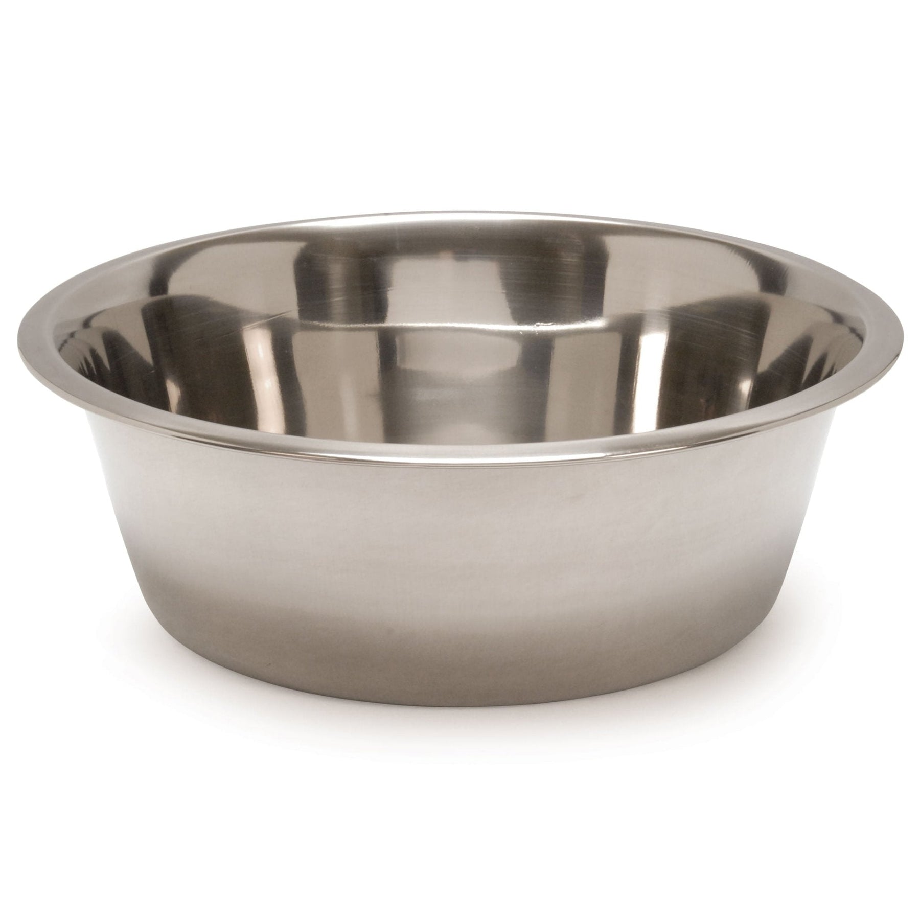 Jeffers Standard-Weight Stainless Steel Food & Water Pet Bowls