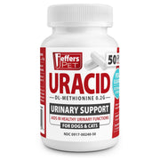 Jeffers Uracid DL-Methionine 0.2g Capsules for Dogs & Cats – Supports Urinary Tract, Reduces Urine Odor, Prevents Stones