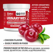 Jeffers UrinaryWes Urinary Support Supplement Powder for Dogs & Cats - Pristine Pet Supply