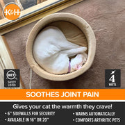 K&H Thermo-Kitty Heated Cat Bed - Pristine Pet Supply