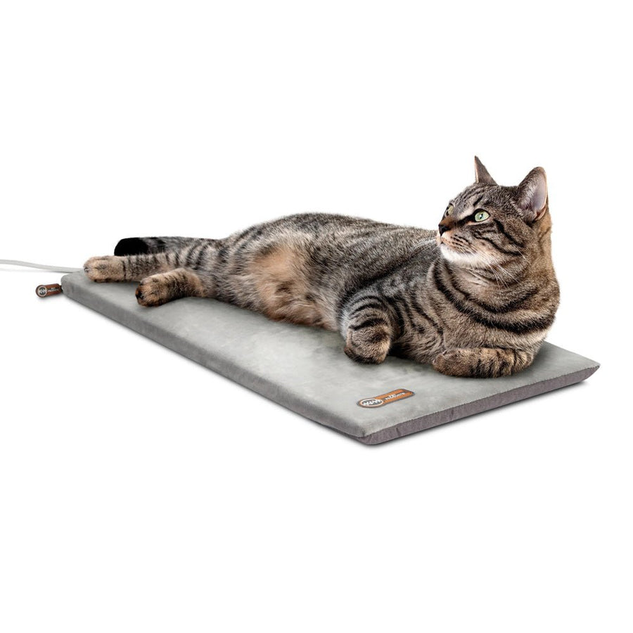 K&H Thermo-Kitty Heated Cat Bed – Energy-Efficient, MET Certified Indoor Cat Warming Mat - Pristine Pet Supply