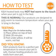 K&H Thermo-Pet Nest Heated Cat Bed – Soft Plush Indoor Cat Cave for Cats and Small Dogs, Machine Washable - Pristine Pet